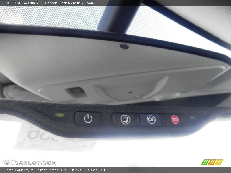 Carbon Black Metallic / Ebony 2013 GMC Acadia SLE