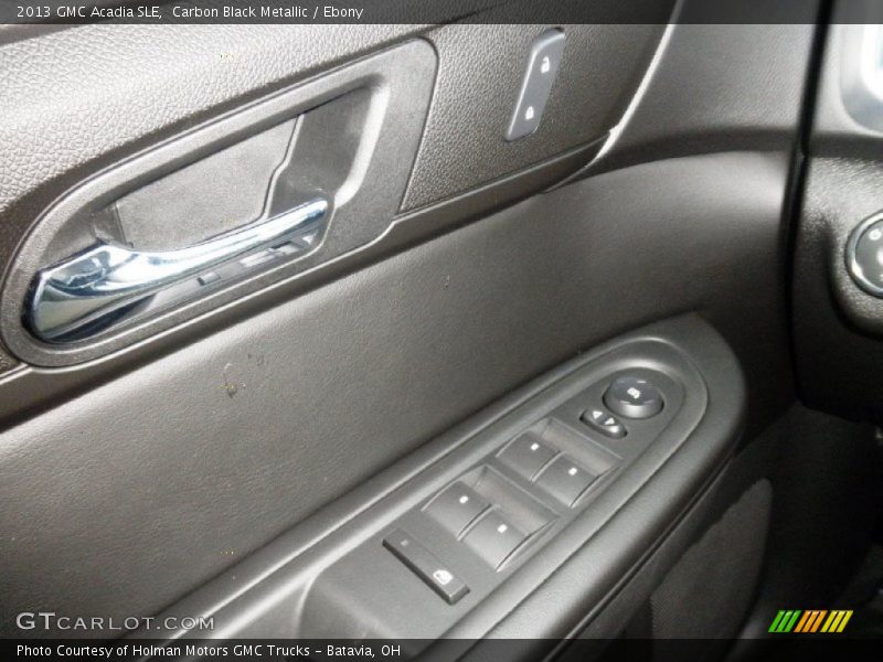 Carbon Black Metallic / Ebony 2013 GMC Acadia SLE