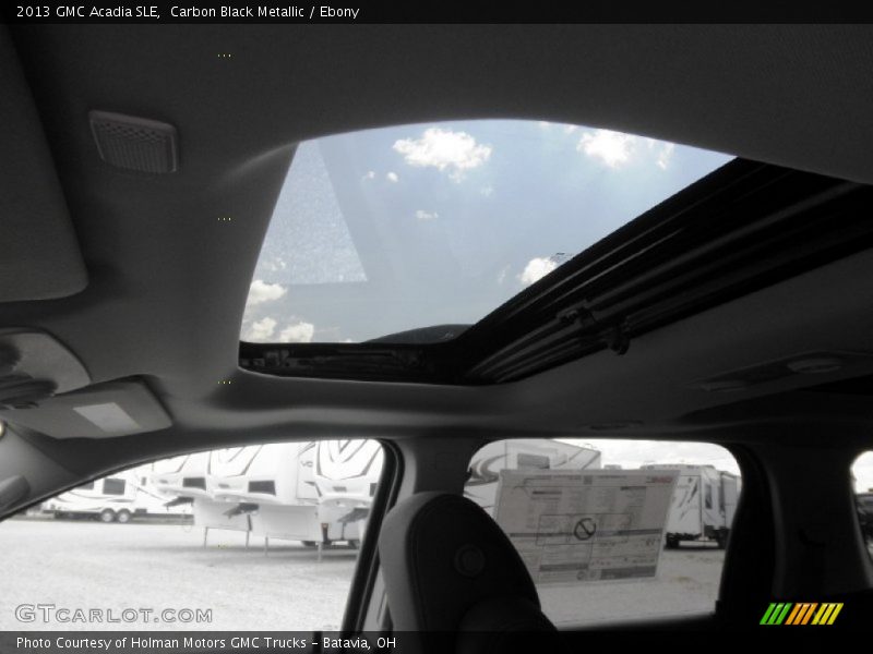 Carbon Black Metallic / Ebony 2013 GMC Acadia SLE