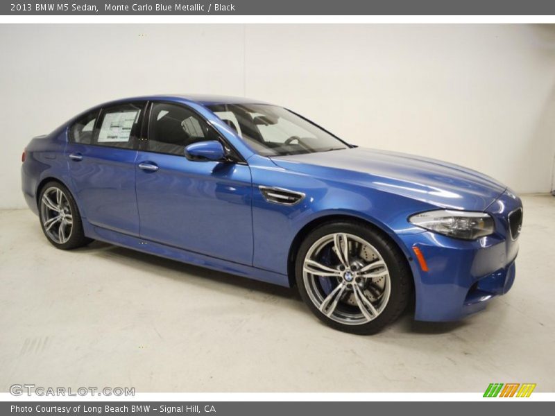Monte Carlo Blue Metallic / Black 2013 BMW M5 Sedan