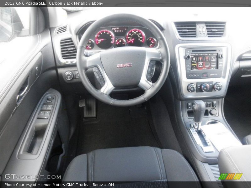 Carbon Black Metallic / Ebony 2013 GMC Acadia SLE