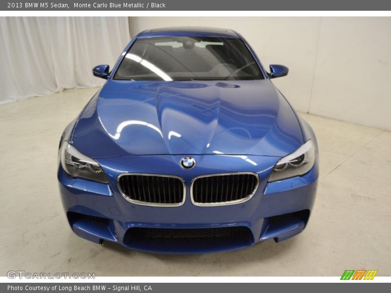 Monte Carlo Blue Metallic / Black 2013 BMW M5 Sedan