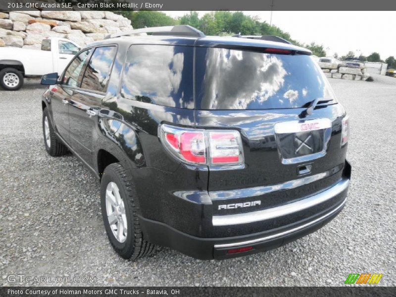 Carbon Black Metallic / Ebony 2013 GMC Acadia SLE