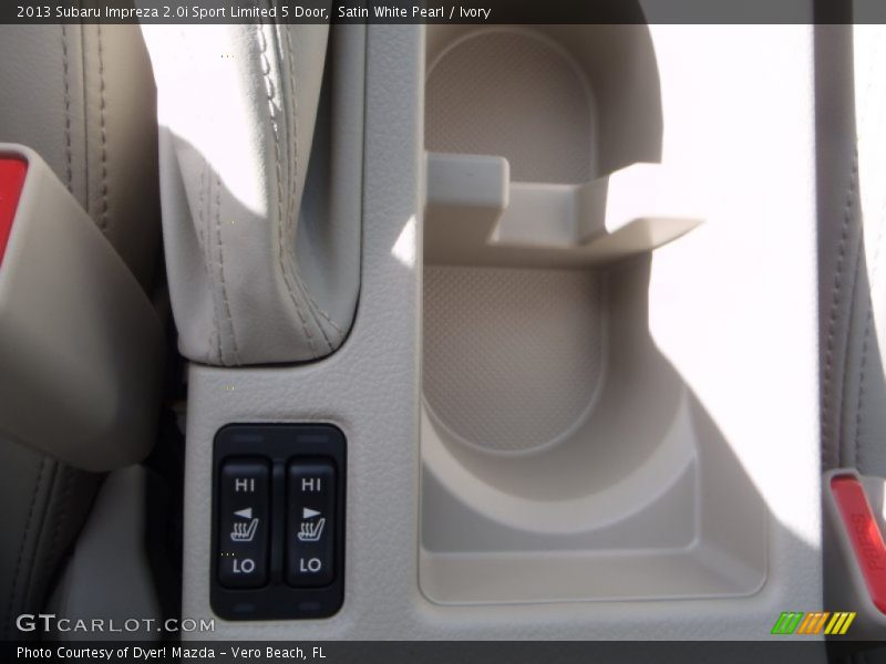 Satin White Pearl / Ivory 2013 Subaru Impreza 2.0i Sport Limited 5 Door