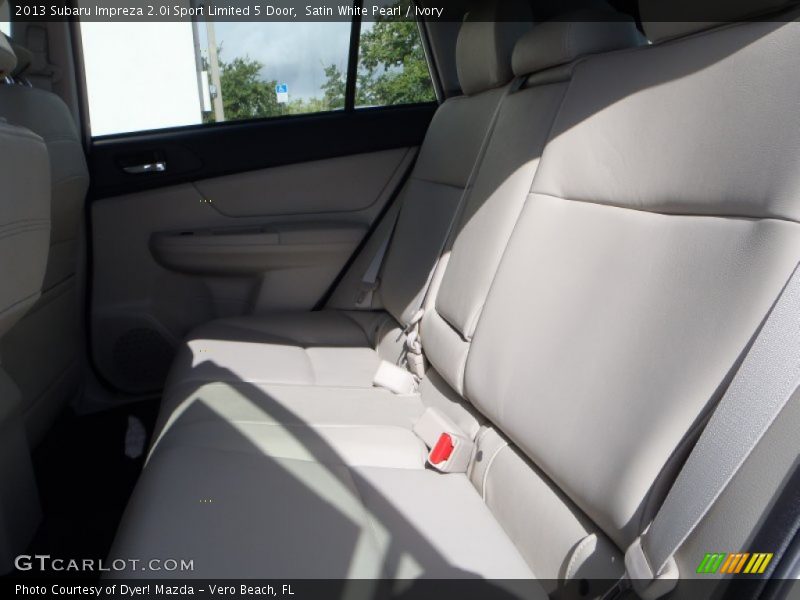 Satin White Pearl / Ivory 2013 Subaru Impreza 2.0i Sport Limited 5 Door