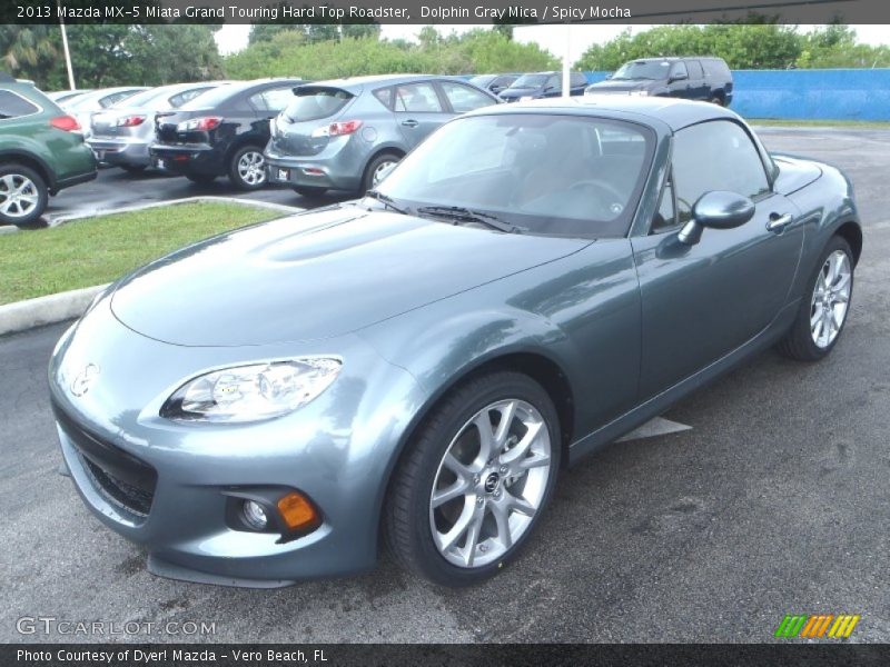 Front 3/4 View of 2013 MX-5 Miata Grand Touring Hard Top Roadster