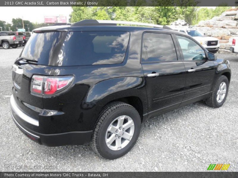 Carbon Black Metallic / Ebony 2013 GMC Acadia SLE