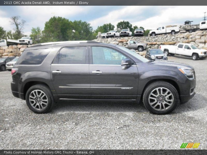 Iridium Metallic / Ebony 2013 GMC Acadia Denali AWD