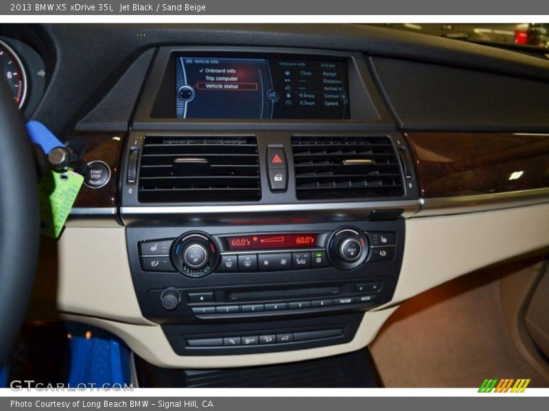 Jet Black / Sand Beige 2013 BMW X5 xDrive 35i