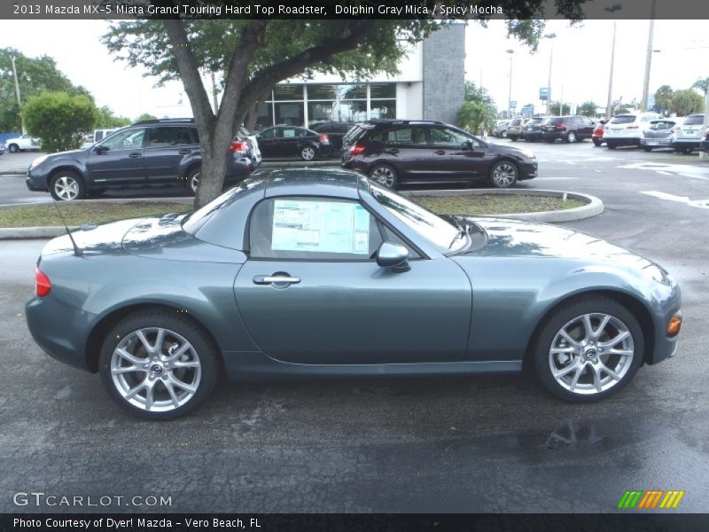  2013 MX-5 Miata Grand Touring Hard Top Roadster Dolphin Gray Mica