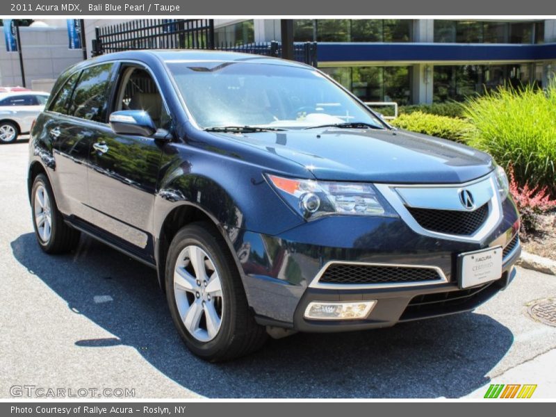 Bali Blue Pearl / Taupe 2011 Acura MDX