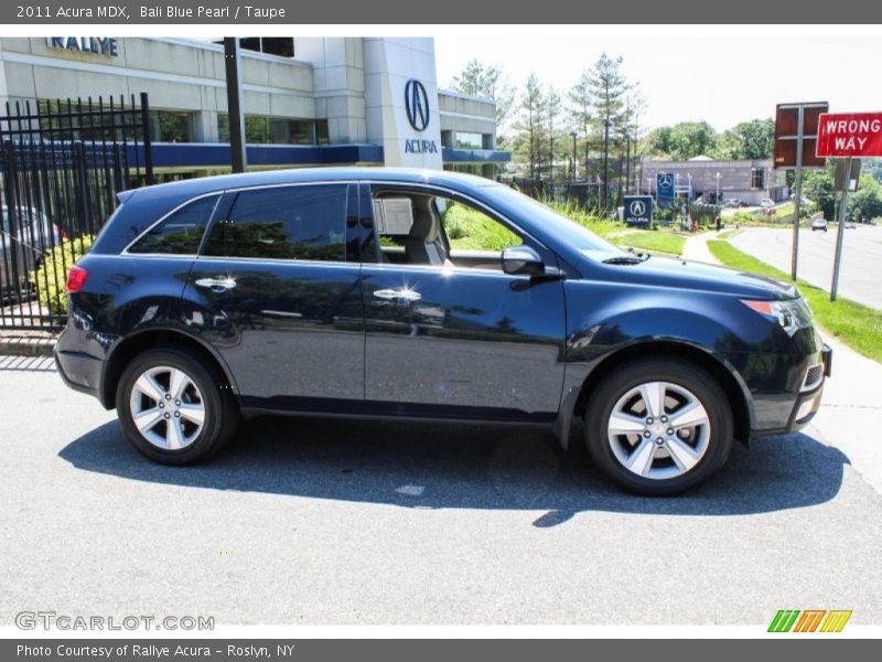 Bali Blue Pearl / Taupe 2011 Acura MDX