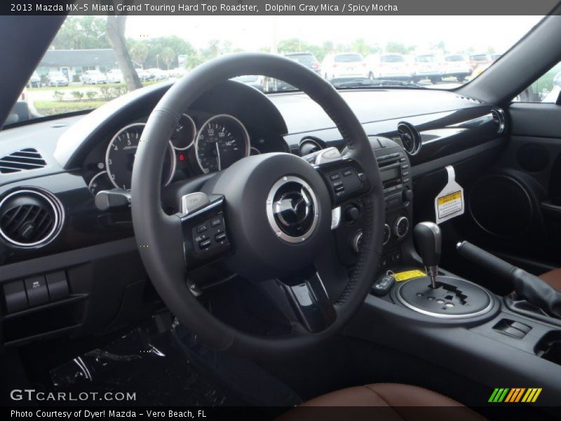 Dashboard of 2013 MX-5 Miata Grand Touring Hard Top Roadster