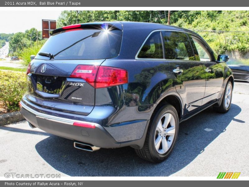 Bali Blue Pearl / Taupe 2011 Acura MDX