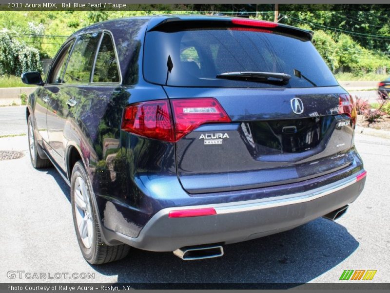 Bali Blue Pearl / Taupe 2011 Acura MDX