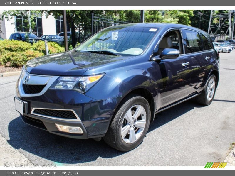 Bali Blue Pearl / Taupe 2011 Acura MDX