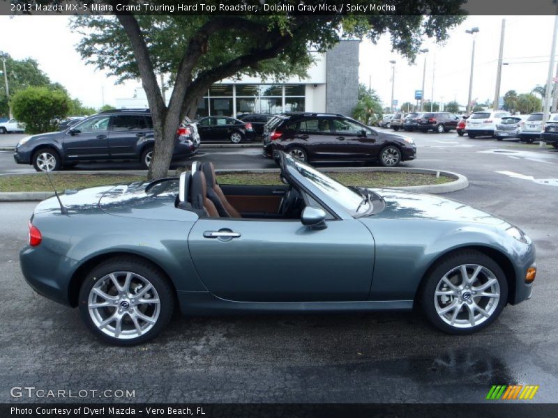  2013 MX-5 Miata Grand Touring Hard Top Roadster Dolphin Gray Mica