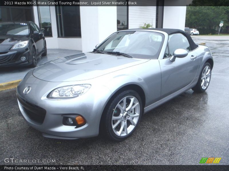 Front 3/4 View of 2013 MX-5 Miata Grand Touring Roadster