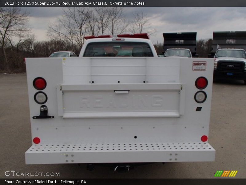 Oxford White / Steel 2013 Ford F250 Super Duty XL Regular Cab 4x4 Chassis