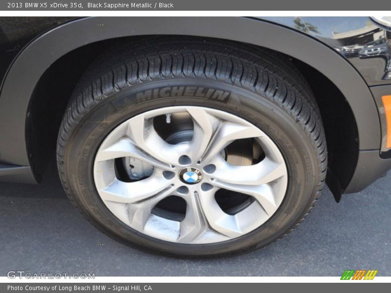 Black Sapphire Metallic / Black 2013 BMW X5 xDrive 35d