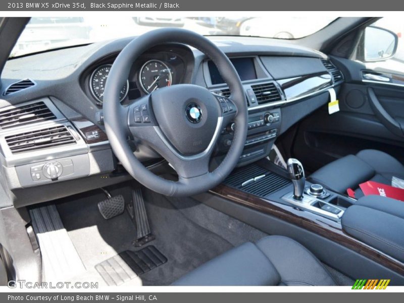 Black Sapphire Metallic / Black 2013 BMW X5 xDrive 35d