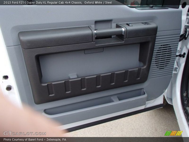 Oxford White / Steel 2013 Ford F250 Super Duty XL Regular Cab 4x4 Chassis