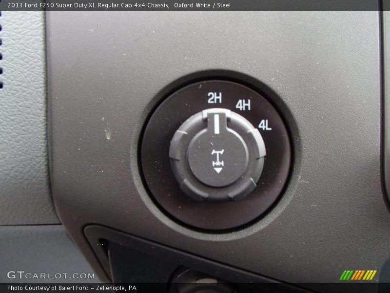 Controls of 2013 F250 Super Duty XL Regular Cab 4x4 Chassis