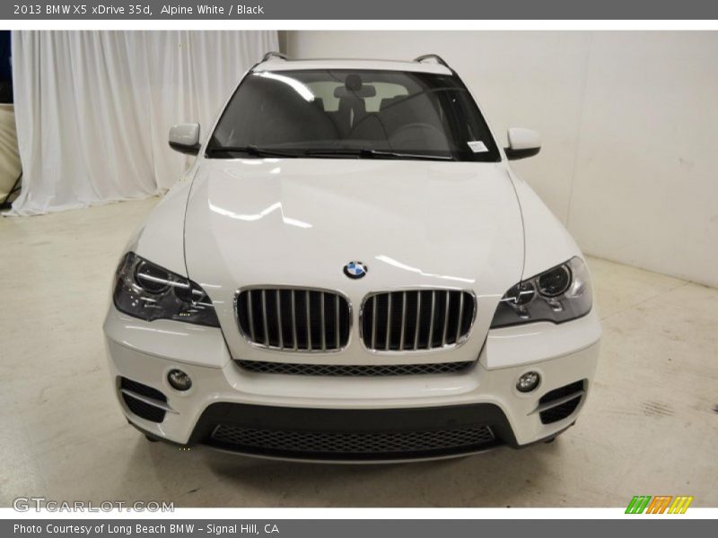 Alpine White / Black 2013 BMW X5 xDrive 35d