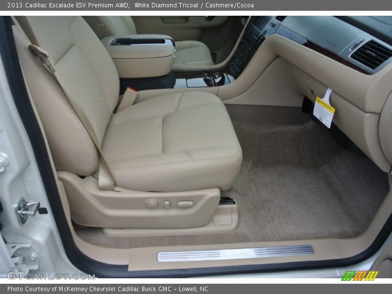 Front Seat of 2013 Escalade ESV Premium AWD