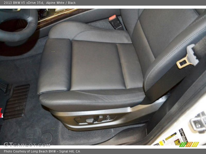 Alpine White / Black 2013 BMW X5 xDrive 35d
