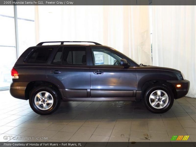 Pewter Gray / Gray 2005 Hyundai Santa Fe GLS