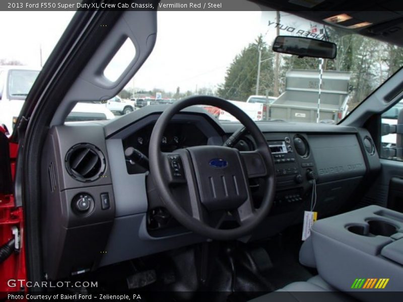 Dashboard of 2013 F550 Super Duty XL Crew Cab Chassis