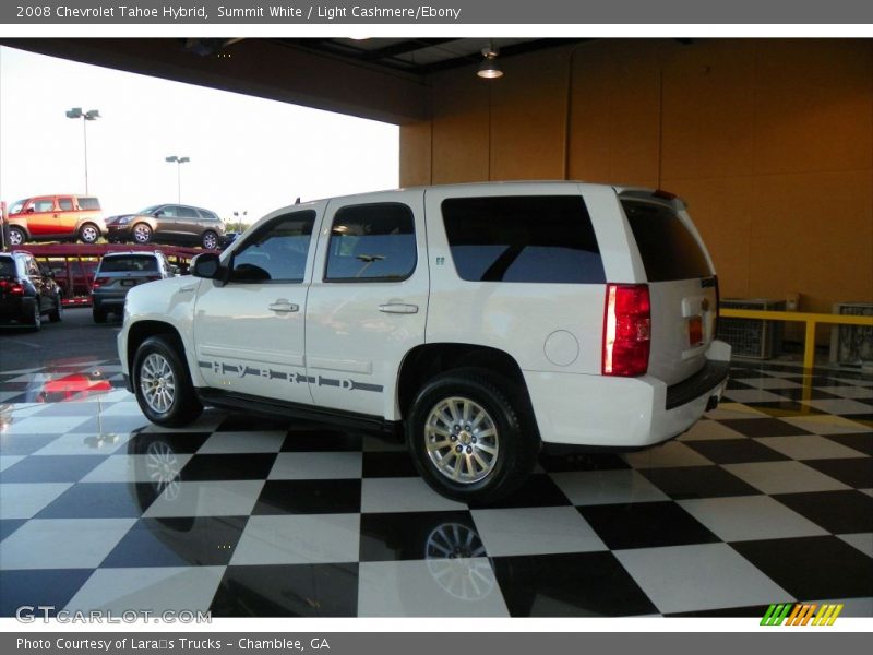 Summit White / Light Cashmere/Ebony 2008 Chevrolet Tahoe Hybrid