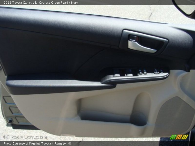 Cypress Green Pearl / Ivory 2012 Toyota Camry LE