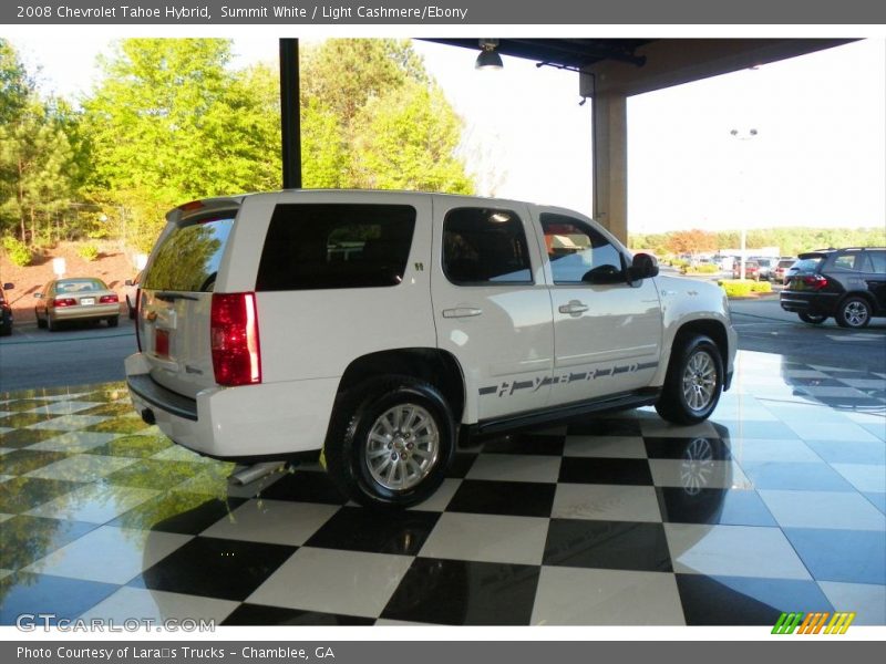 Summit White / Light Cashmere/Ebony 2008 Chevrolet Tahoe Hybrid