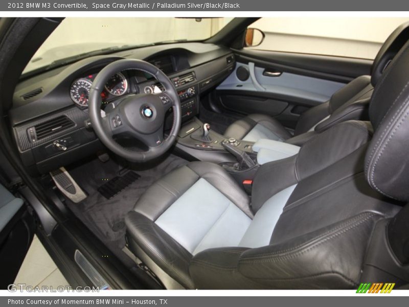 Palladium Silver/Black/Black Interior - 2012 M3 Convertible 