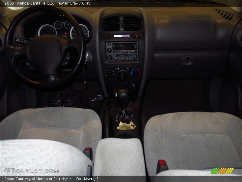 Pewter Gray / Gray 2005 Hyundai Santa Fe GLS