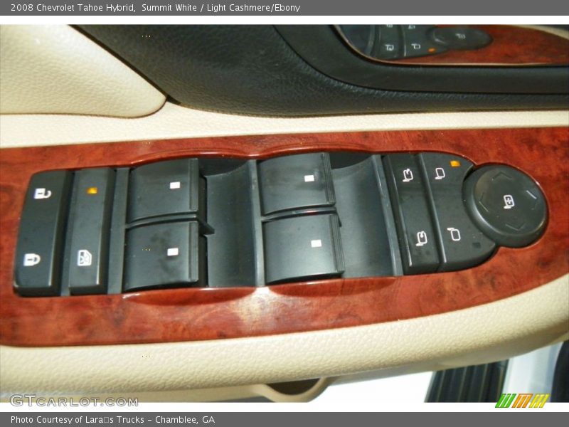 Summit White / Light Cashmere/Ebony 2008 Chevrolet Tahoe Hybrid