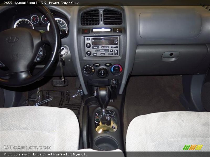 Pewter Gray / Gray 2005 Hyundai Santa Fe GLS