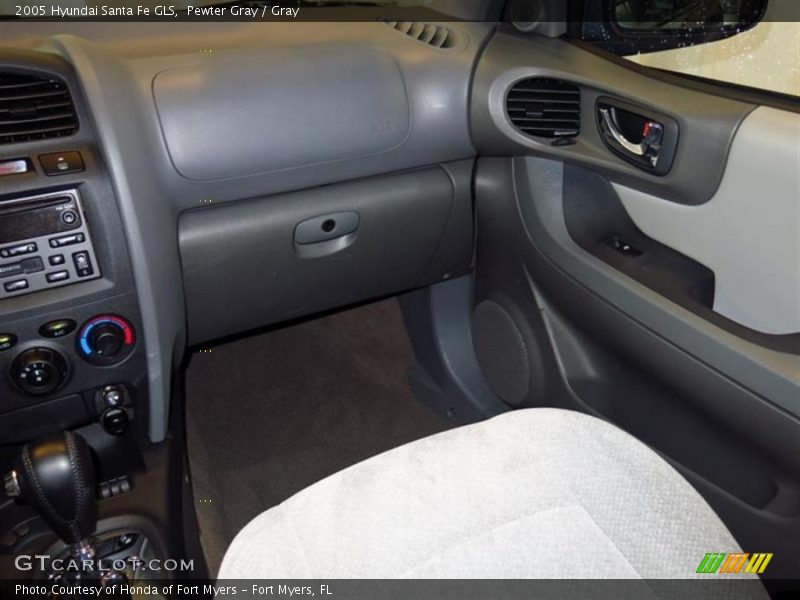 Pewter Gray / Gray 2005 Hyundai Santa Fe GLS
