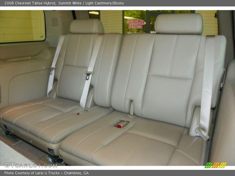 Summit White / Light Cashmere/Ebony 2008 Chevrolet Tahoe Hybrid