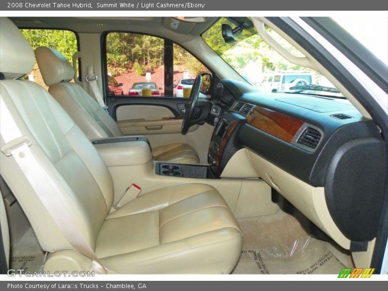 Summit White / Light Cashmere/Ebony 2008 Chevrolet Tahoe Hybrid