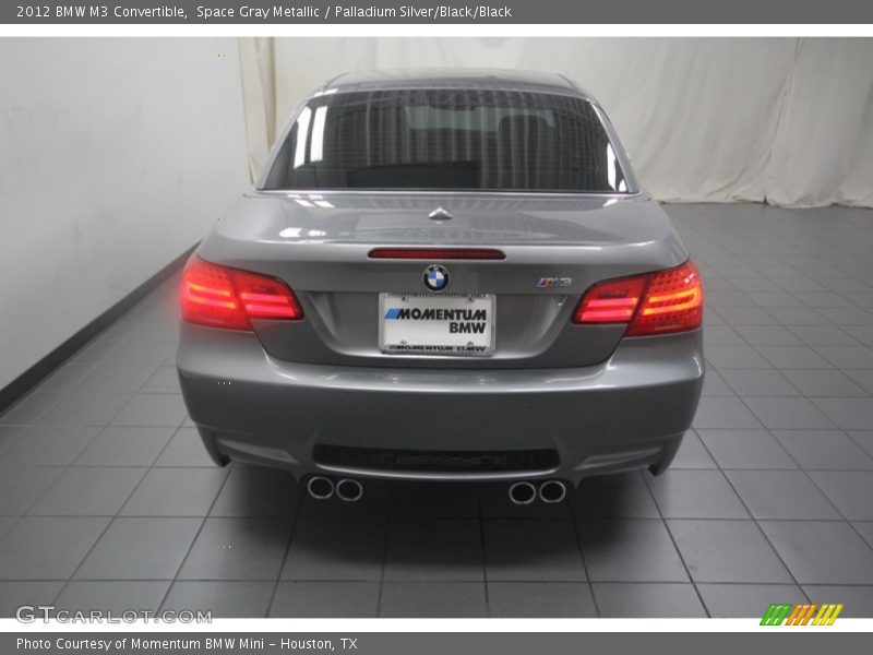 Space Gray Metallic / Palladium Silver/Black/Black 2012 BMW M3 Convertible