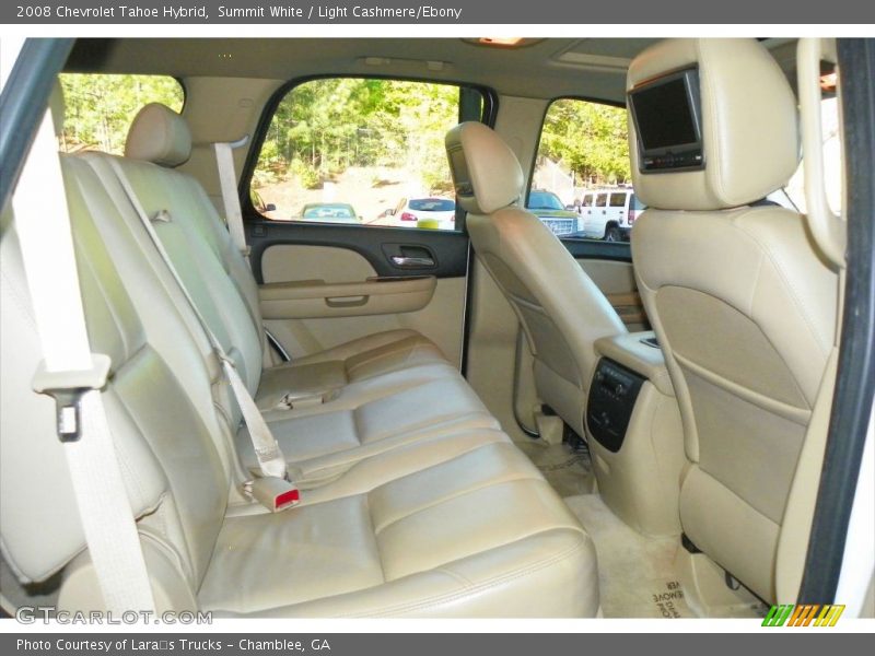 Summit White / Light Cashmere/Ebony 2008 Chevrolet Tahoe Hybrid