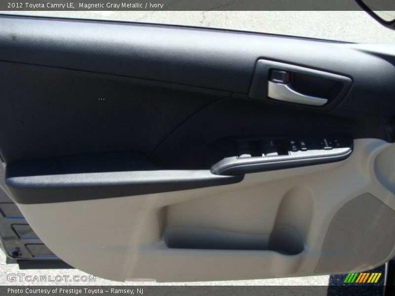 Magnetic Gray Metallic / Ivory 2012 Toyota Camry LE