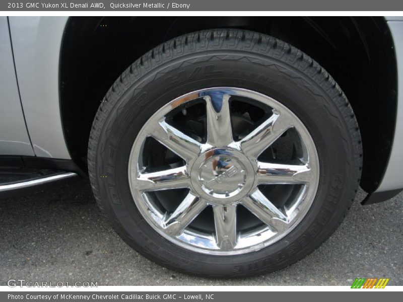 Quicksilver Metallic / Ebony 2013 GMC Yukon XL Denali AWD