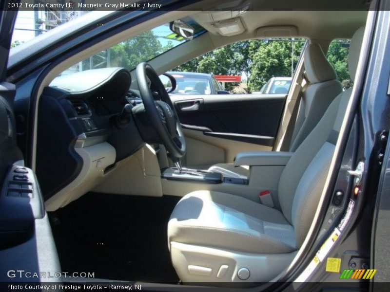 Magnetic Gray Metallic / Ivory 2012 Toyota Camry LE