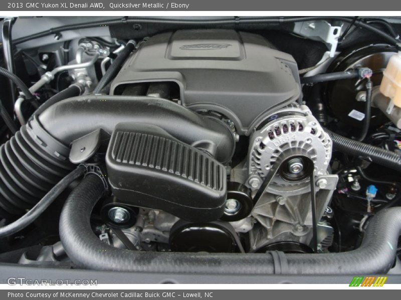 Quicksilver Metallic / Ebony 2013 GMC Yukon XL Denali AWD
