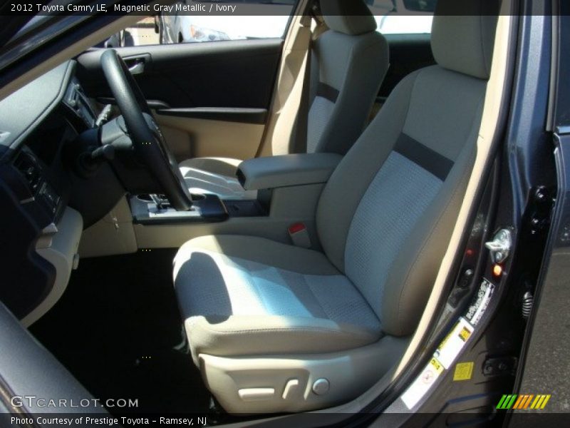 Magnetic Gray Metallic / Ivory 2012 Toyota Camry LE