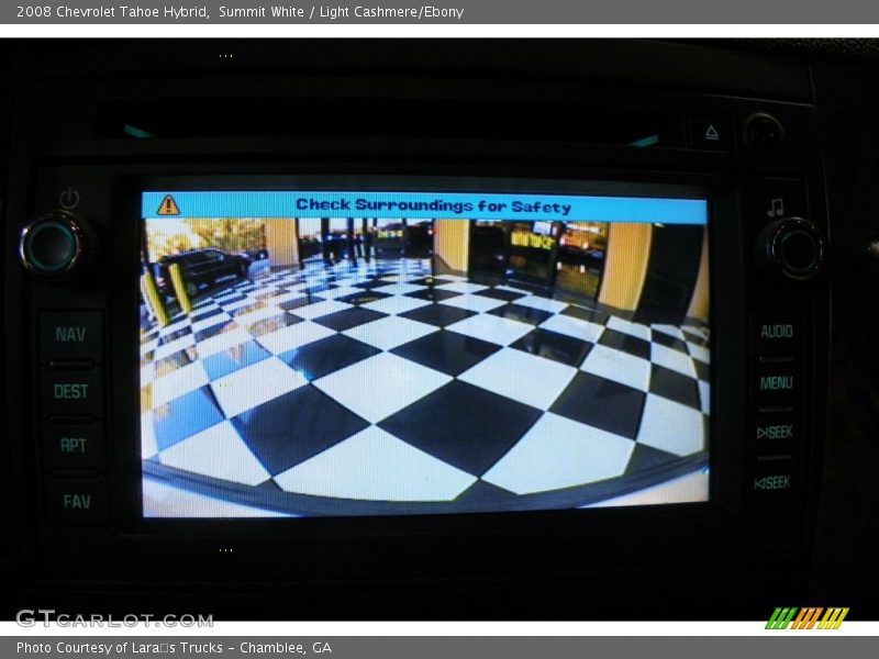 Summit White / Light Cashmere/Ebony 2008 Chevrolet Tahoe Hybrid